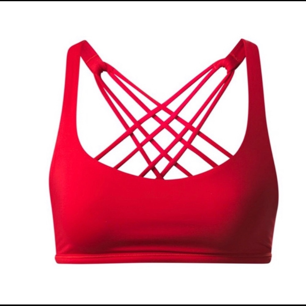 ‼️ ISO ‼️  “Dark Red” Lululemon Sports Bra (FTBW)